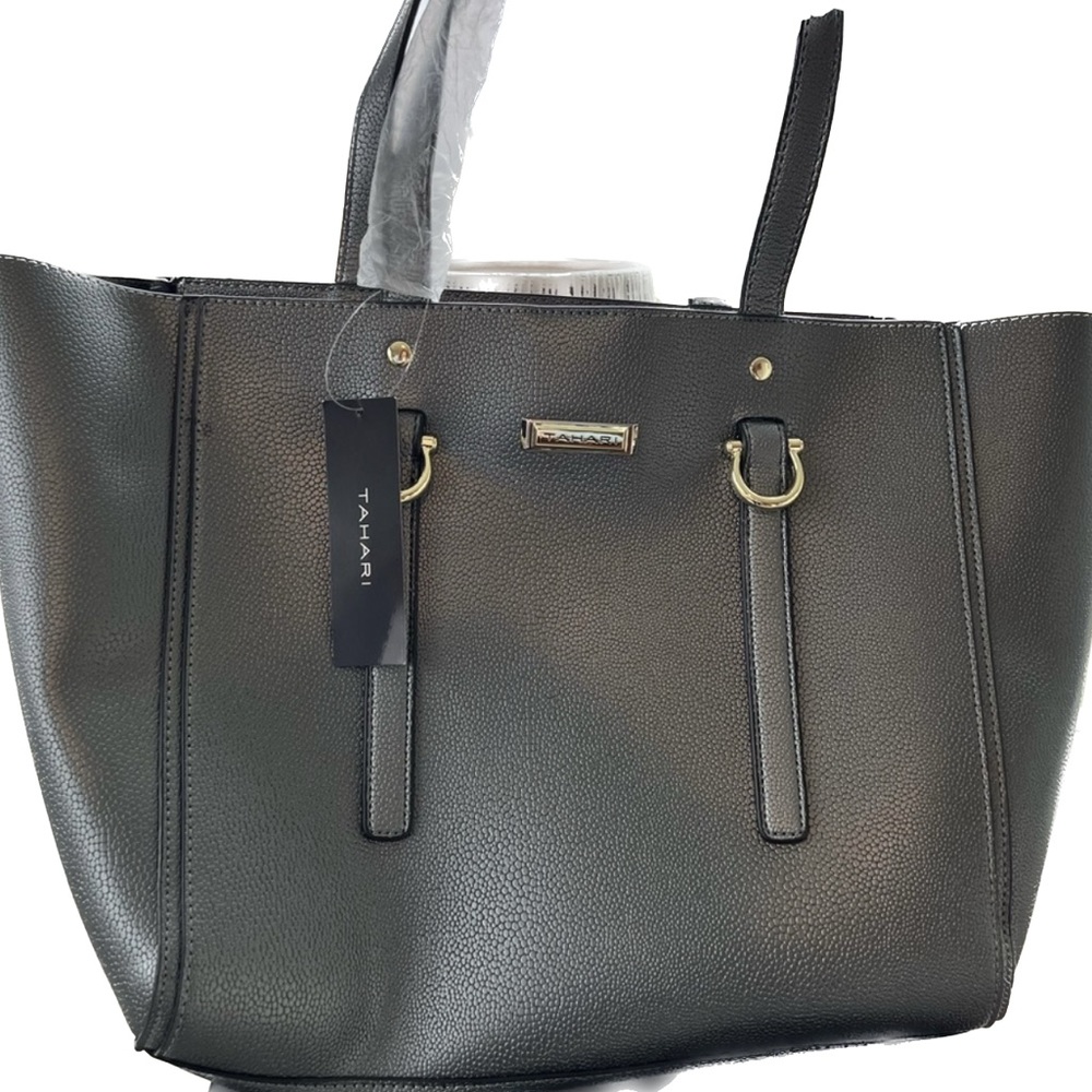 NWT Tahari Glamper Tote in Stardust Color
